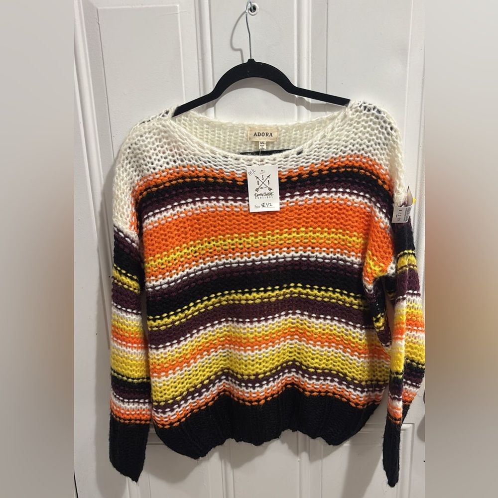 ADORA Colorful Knit Sweater